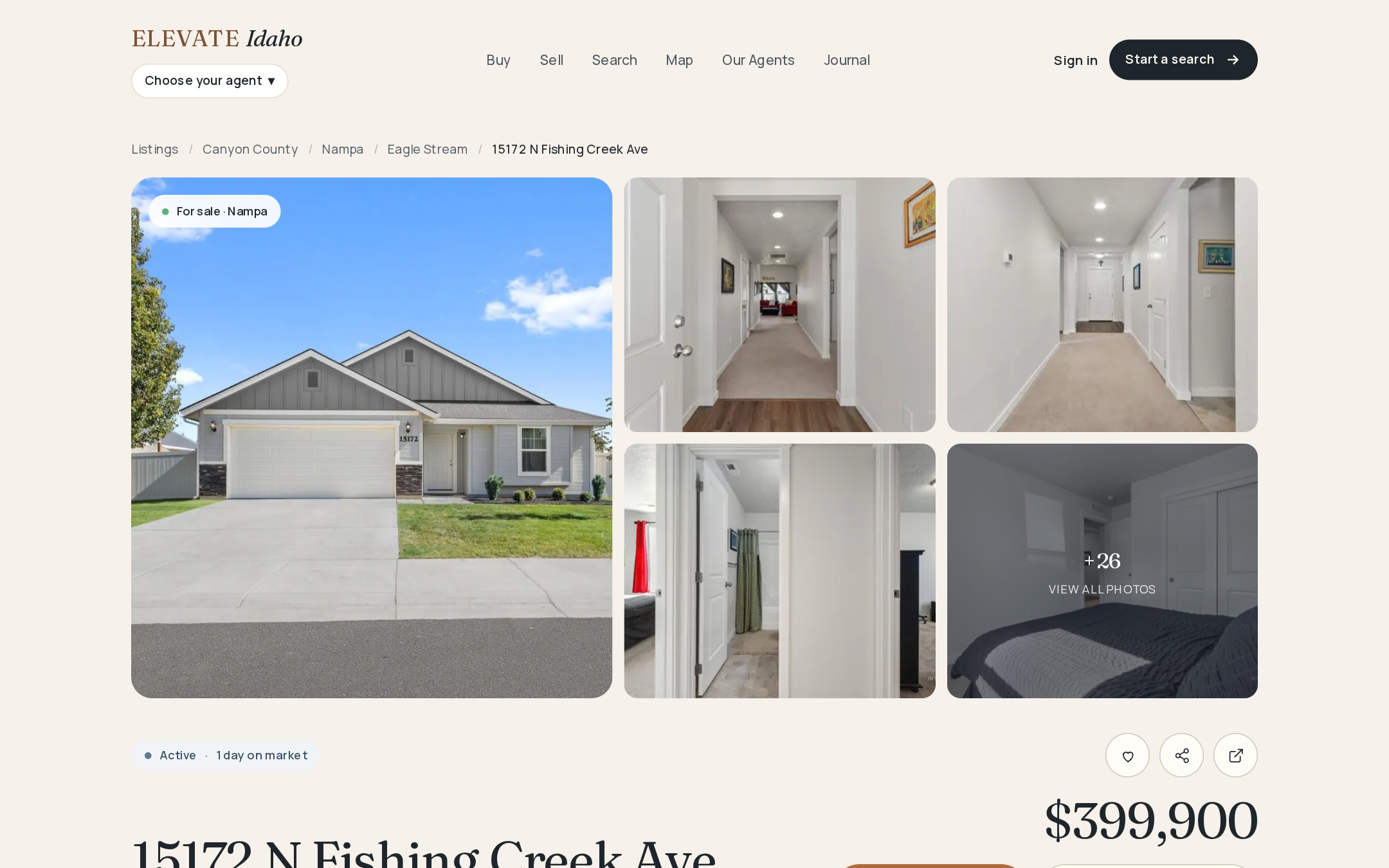 EXHIBIT E · LISTING PAGE