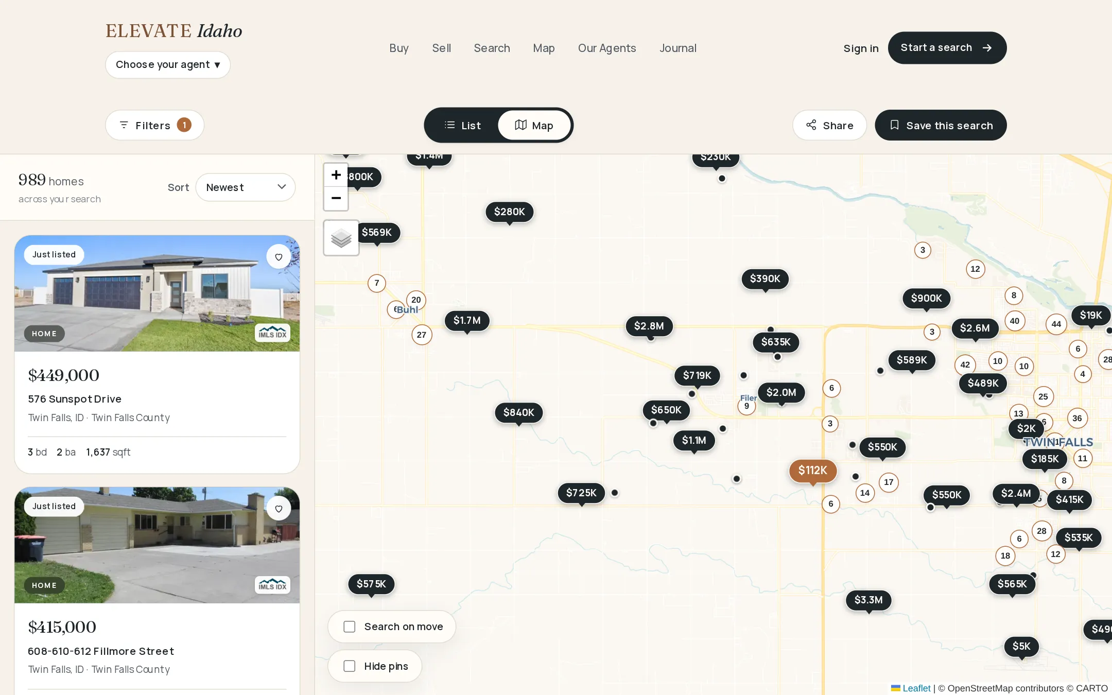 EXHIBIT B · MAP SEARCH