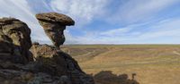 Famous Balancing Rock near Buhl Idaho