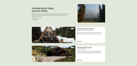 Scenic Stay's available stays